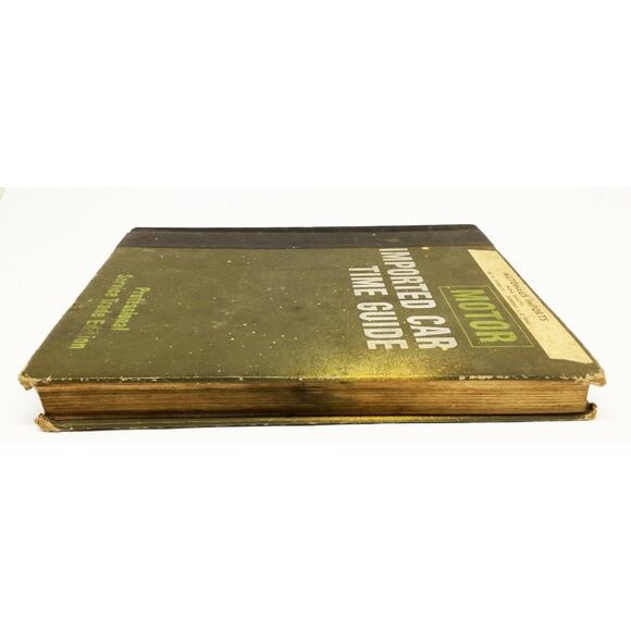 Vintage 1976 - MOTOR Imported Car Time Guide Service Estimate Manual 1st Edition - Picture 11 of 11